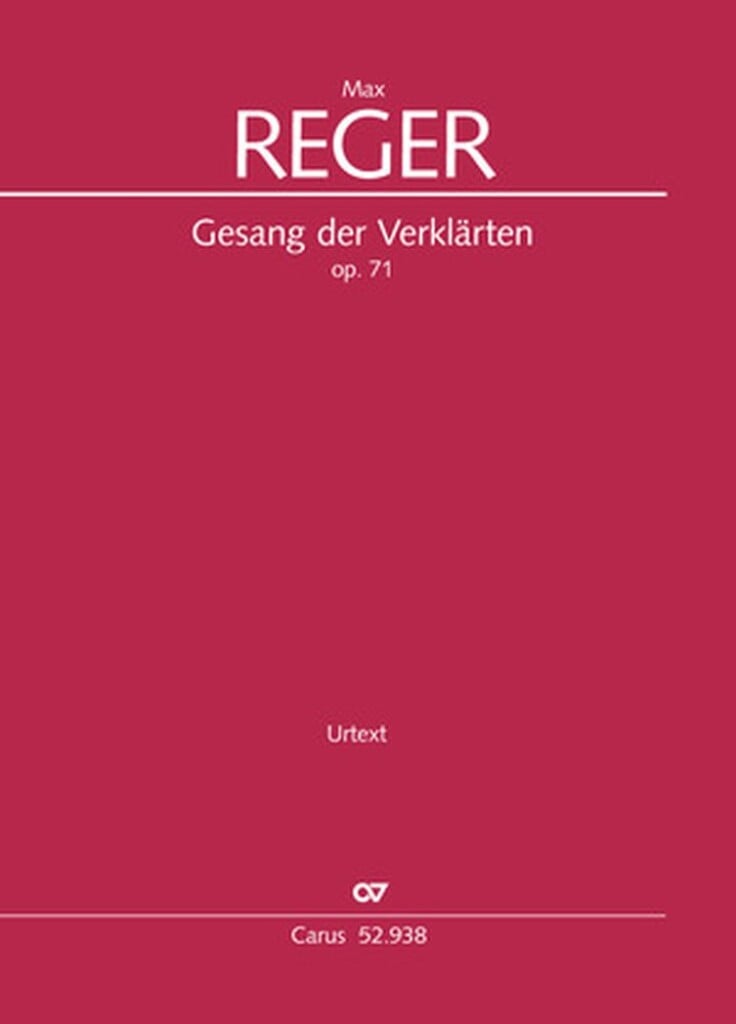 Gesang der Verklärten - Op. 71